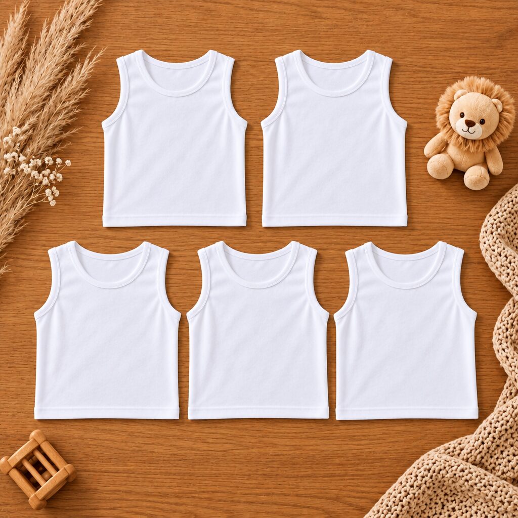 Set x5 Esqueletos · Algodón para bebé